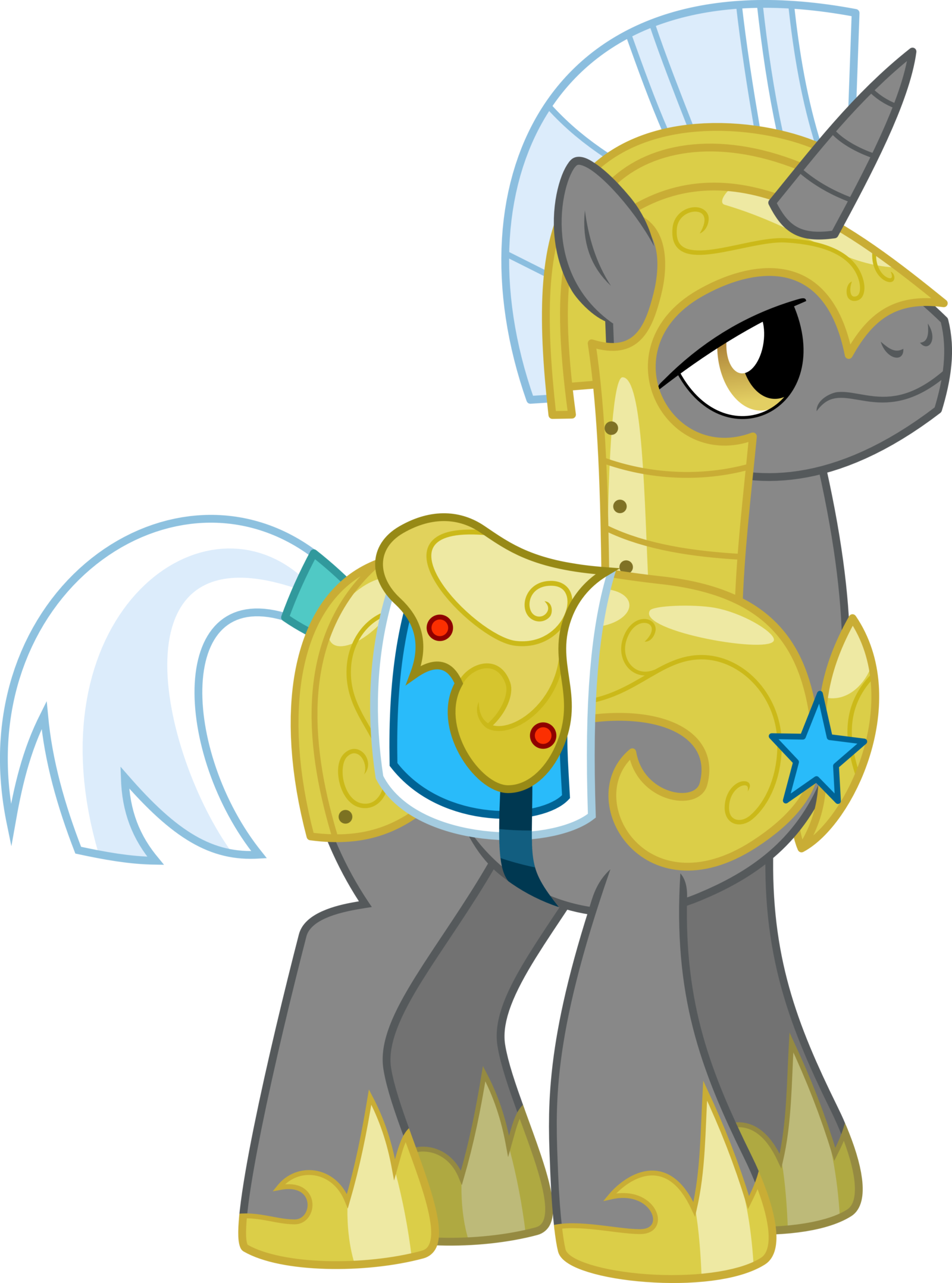 Royal Guard By Chainchomp2 - Royal Guard My Little Pony (1600x2155)