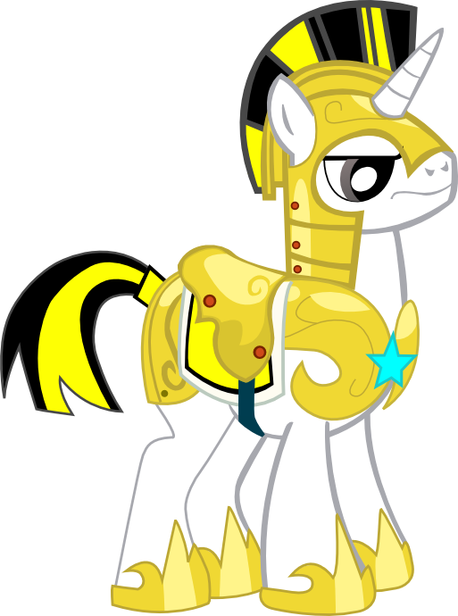 Unicorn Royal Guard Marshall By A01421 - My Little Pony Royal Guard Unicorn (513x690)