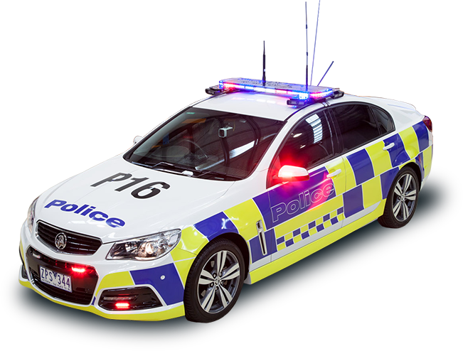 Related Australian Police Car Clipart - Police Car Antenna Australia (651x494)