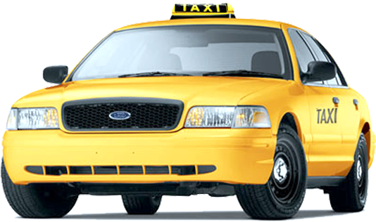 Taxi Clipart Transparent - Yellow Cab Scheme Pakistan 2011 (550x554)