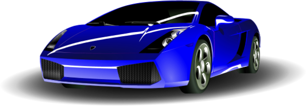 Large Lamborghini Car Clipart - Cararena Io (600x208)
