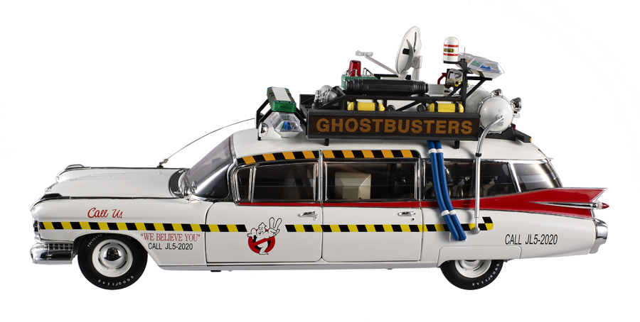 Car In Clipart - Ghostbusters Car Png (900x454)