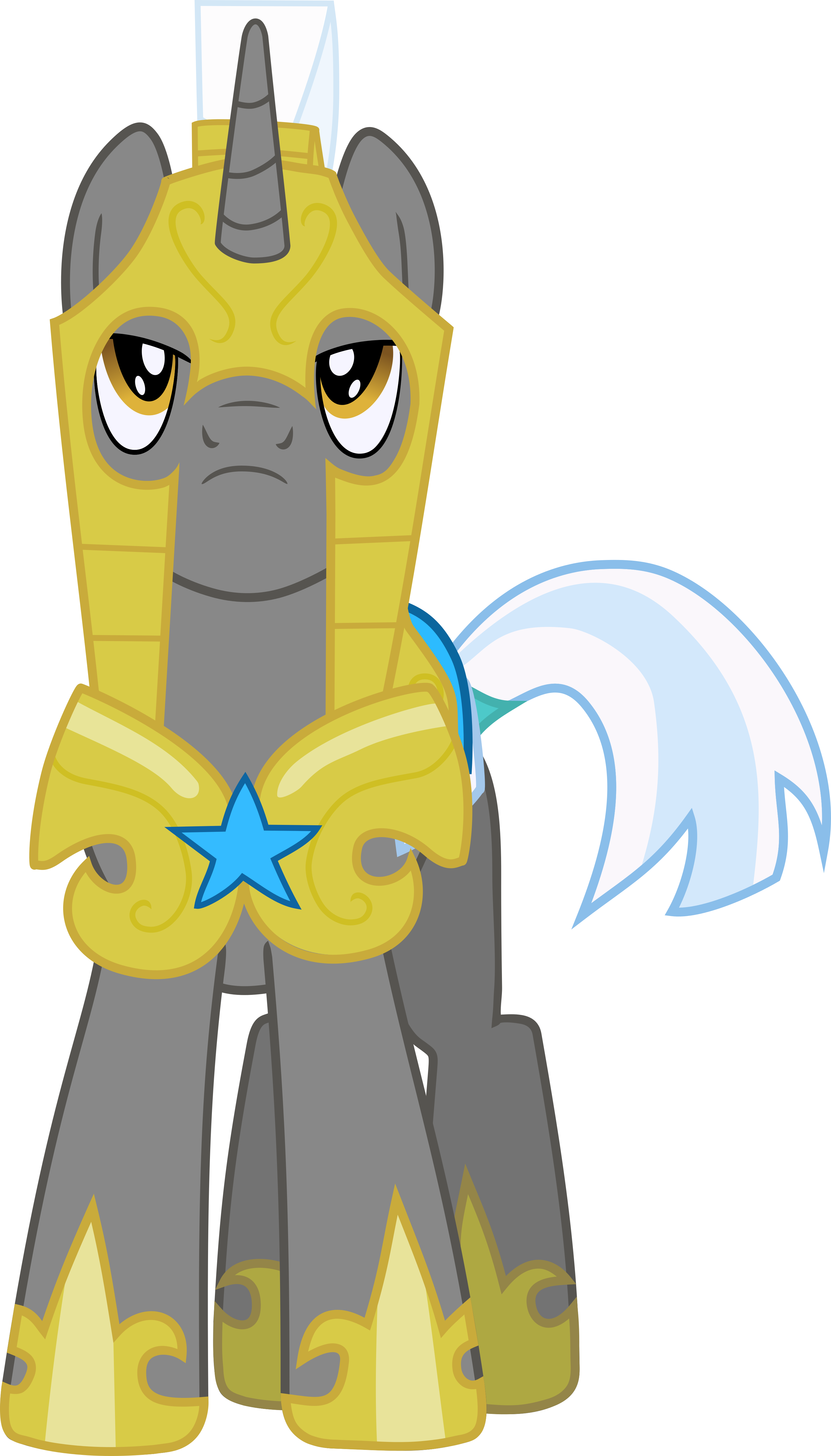Royal Unicorn Guard Vector By Neighthirst Royal Unicorn - Mlp Royal Guard Unicorn (3000x5260)
