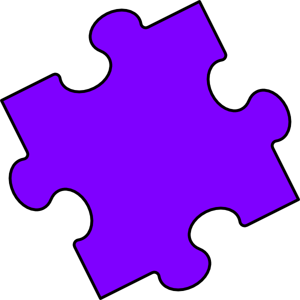 Jigsaw Puzzle Piece Clipart (600x600)