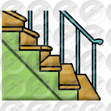 Login Or Register To Remove Watermark - Stairs Clipart (380x380)