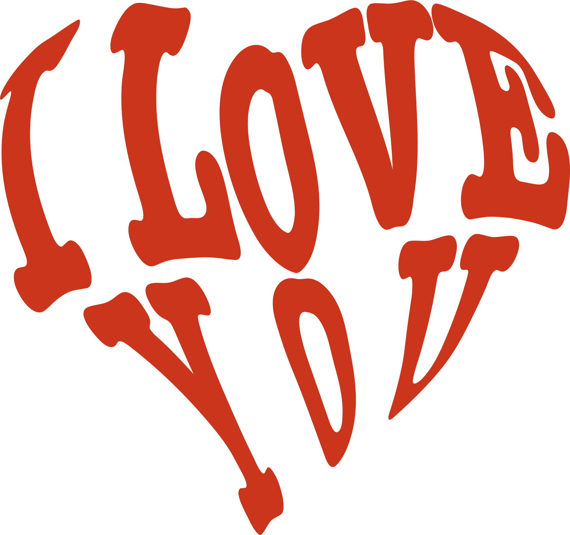 Love White Background Free Picture - Love You Png (1828x1716)