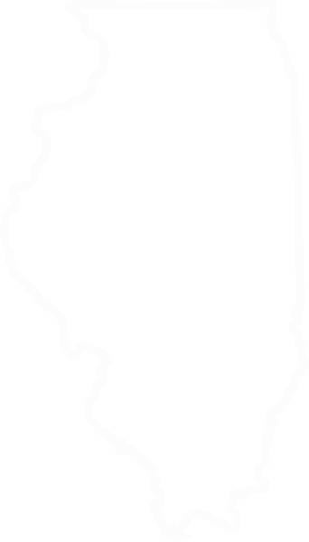 Illinois Cliparts - Illinois Watershed Map (342x600)