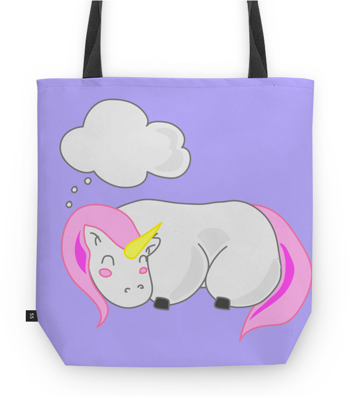 Bolsa Unicórnio Dorminhoco De Flávia Fernandes Martinezna - Bolsa Shine Your Light Bright (800x800)