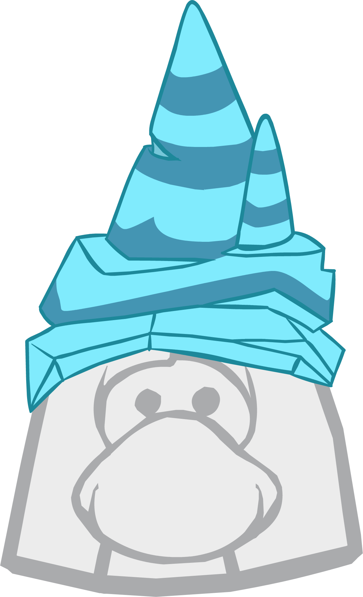 Ice Clipart Hat - Club Penguin Donut (1235x2027)