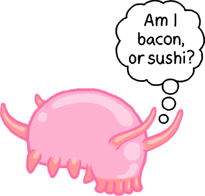 Probing The Membrane Of Science - Sea Pig (421x404)