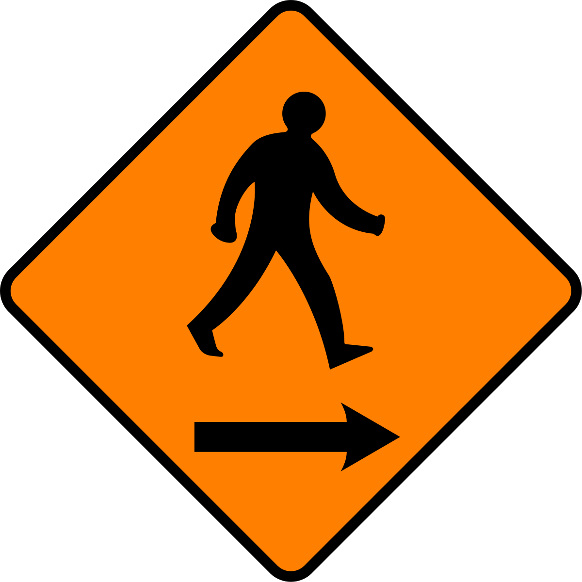 Running Walking Safety Clip Art - Running Walking Safety Clip Art (1200x1200)