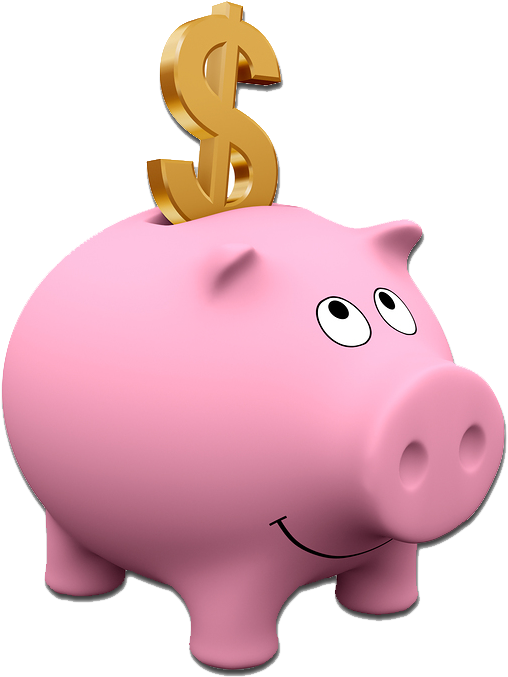 Piggy Bank Clipart Png - Create A Family Budget: Learn Spend Money Wisely [book] (576x720)