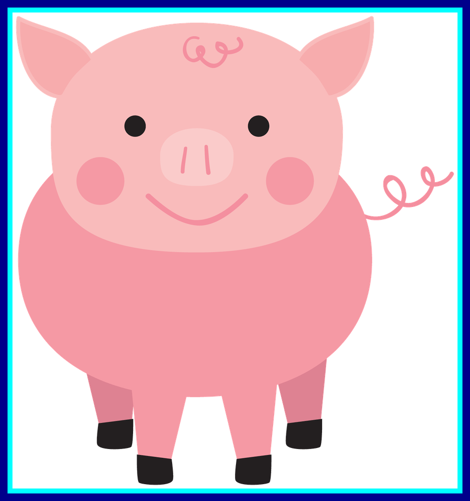 The Best Fazenda Minus Clip Art Country Time For Piggy - Piggy Bank (950x1012)