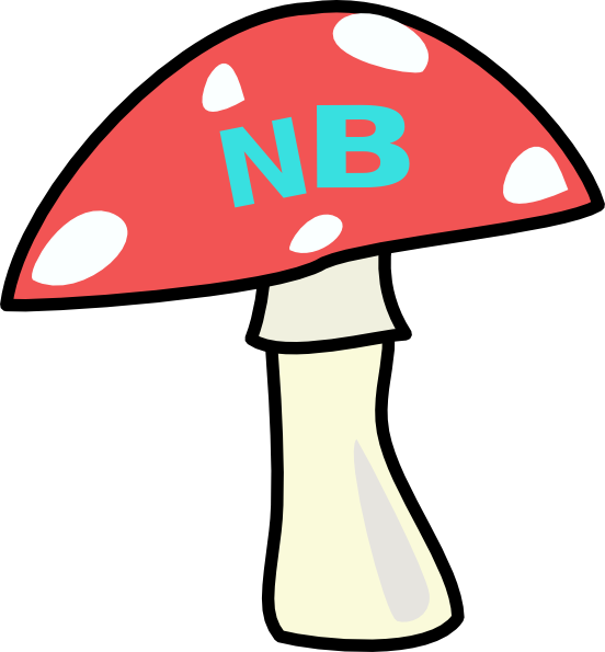 Red Top Mushroom Clip Art - Amanita (552x595)