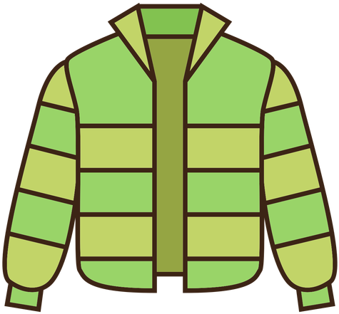 Coat Clipart Green Thing - Clipart Jacket (512x512)