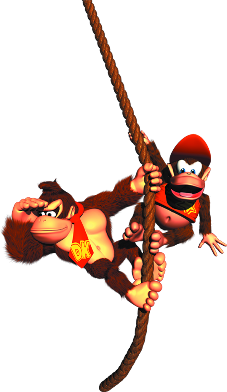 Donkey Kong Png Clipart - Donkey Kong Country Game Boy Advance (775x1323)