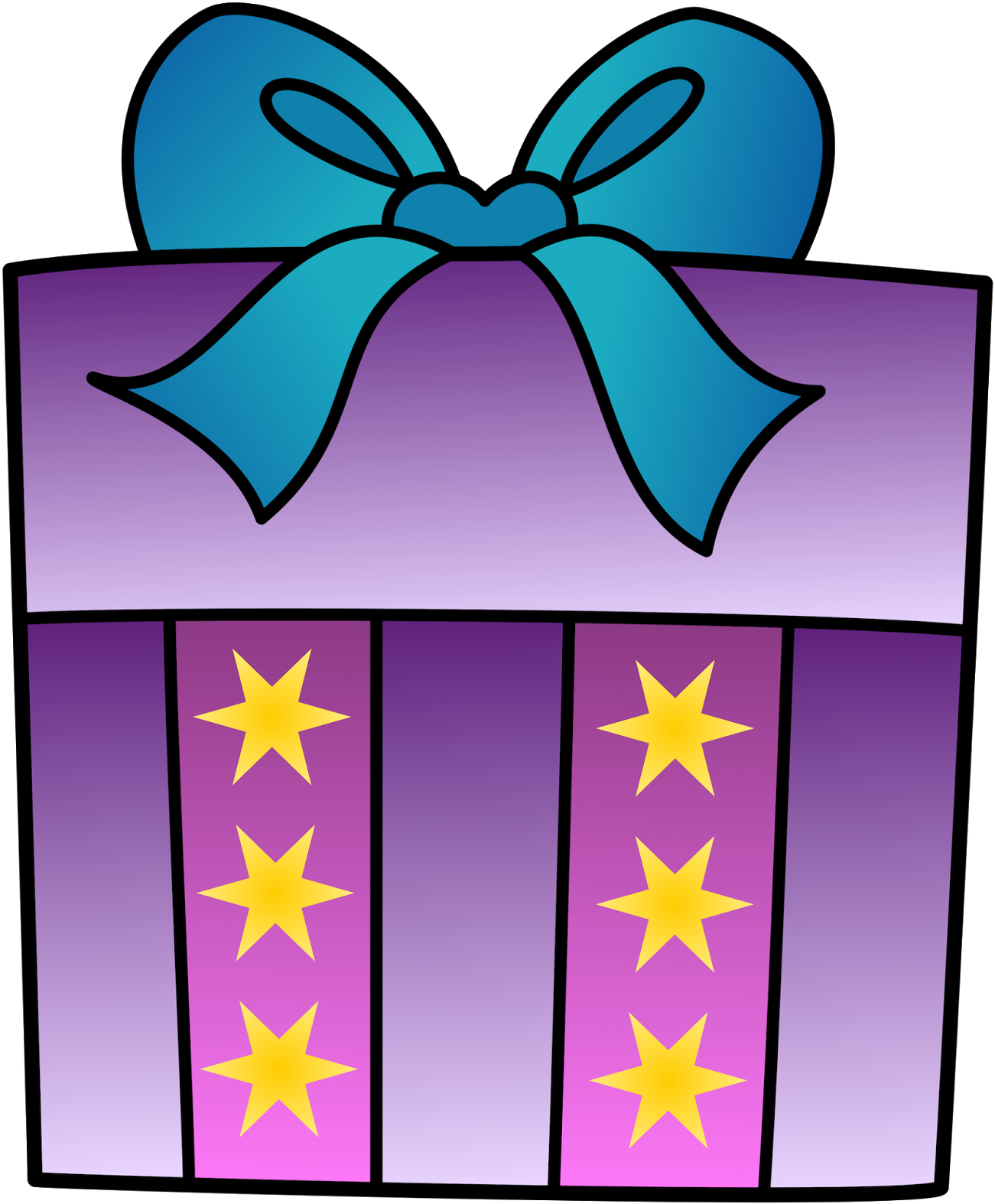 Gift Clipart Birthday Present - Birthday Gift Clipart Free (1325x1600)