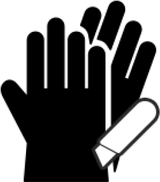 Cut-resistant Gloves - Safety Gloves Vector (352x400)