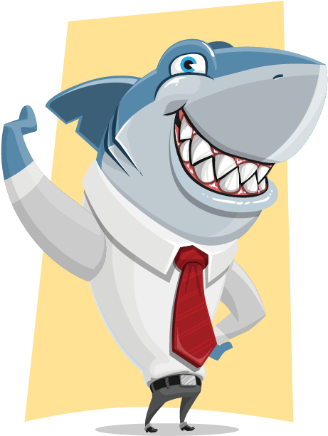 Carpenter Shark Clipart - Cute Shark Clipart Png (561x709)