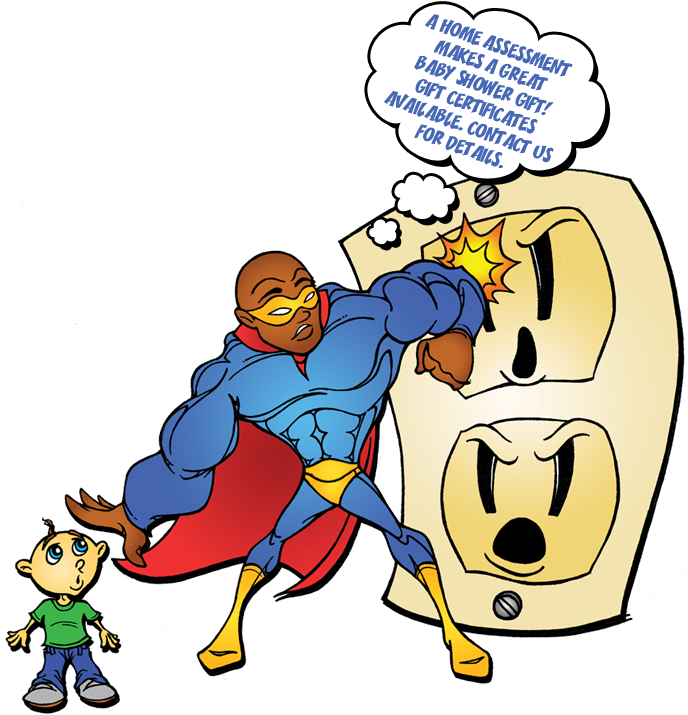 What Is Baby Proofing It Is Essentially Identifying - Cartoon (688x715)