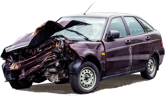 Police Cars Clipart Download - Destroyed Vehicle Png (590x349)