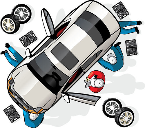 If You Own A Car, Then Used Car Inspection Is One Of - Pilot Garage (500x442)