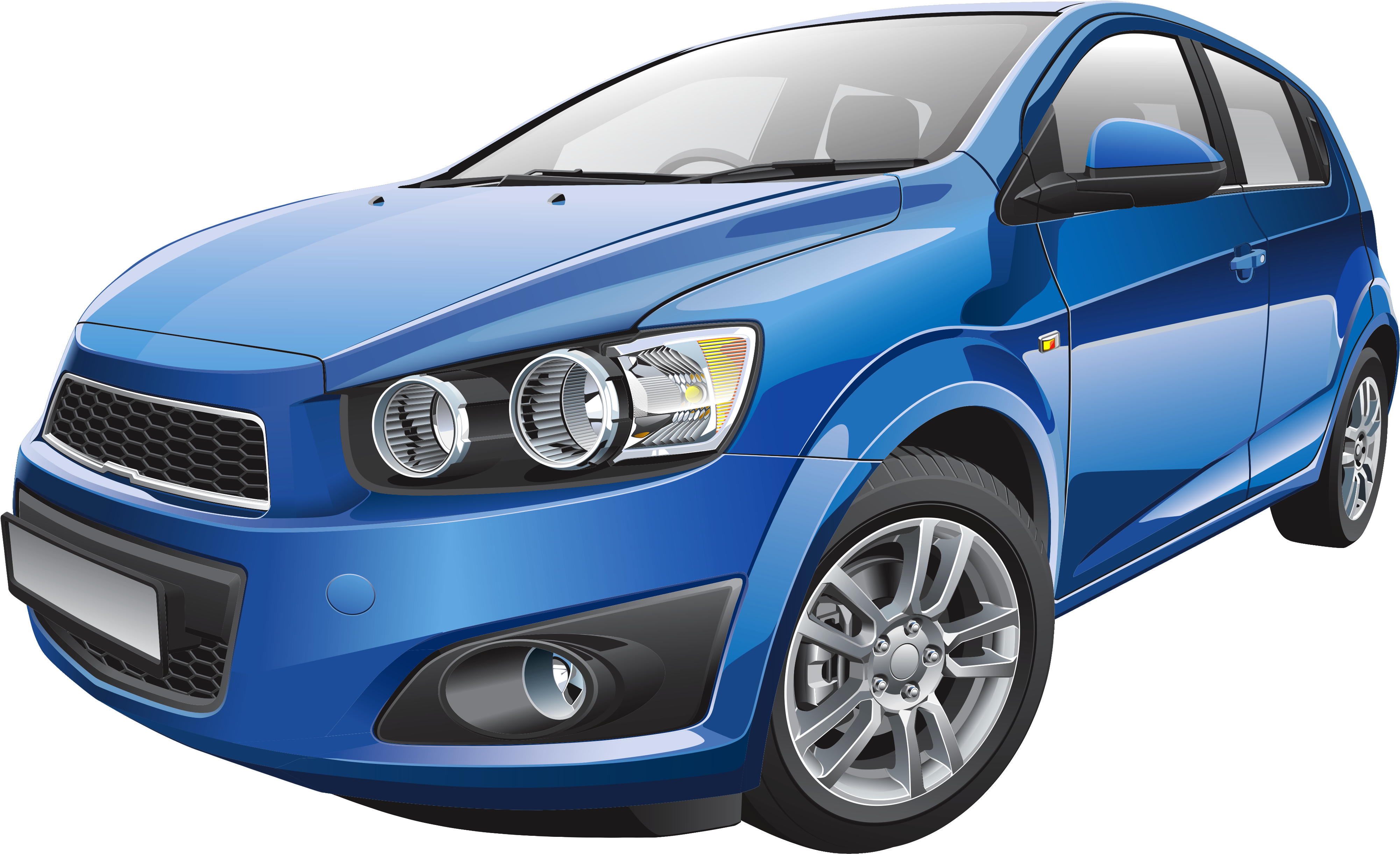 Blue Car Png Clip Art - Blue Car Png (4136x2560)