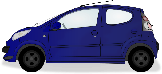 Car Clip Art Clipart - Cartoon Car Png (600x257)