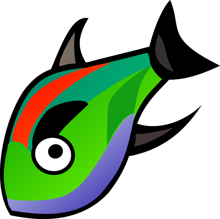Cartoon Tuna Fish 8, Buy Clip Art - Fishing (1280x1271)