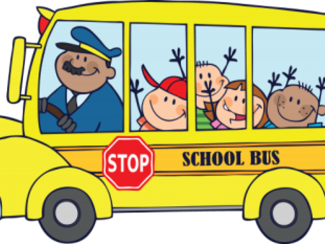 Safe Clipart Bus Safety - Wheels On The Bus Png (640x480)