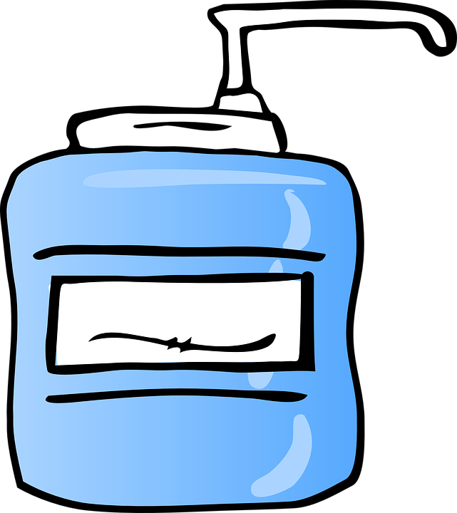 Liquid Soap Factory - Cartoon Lotion Bottle Png (641x720)