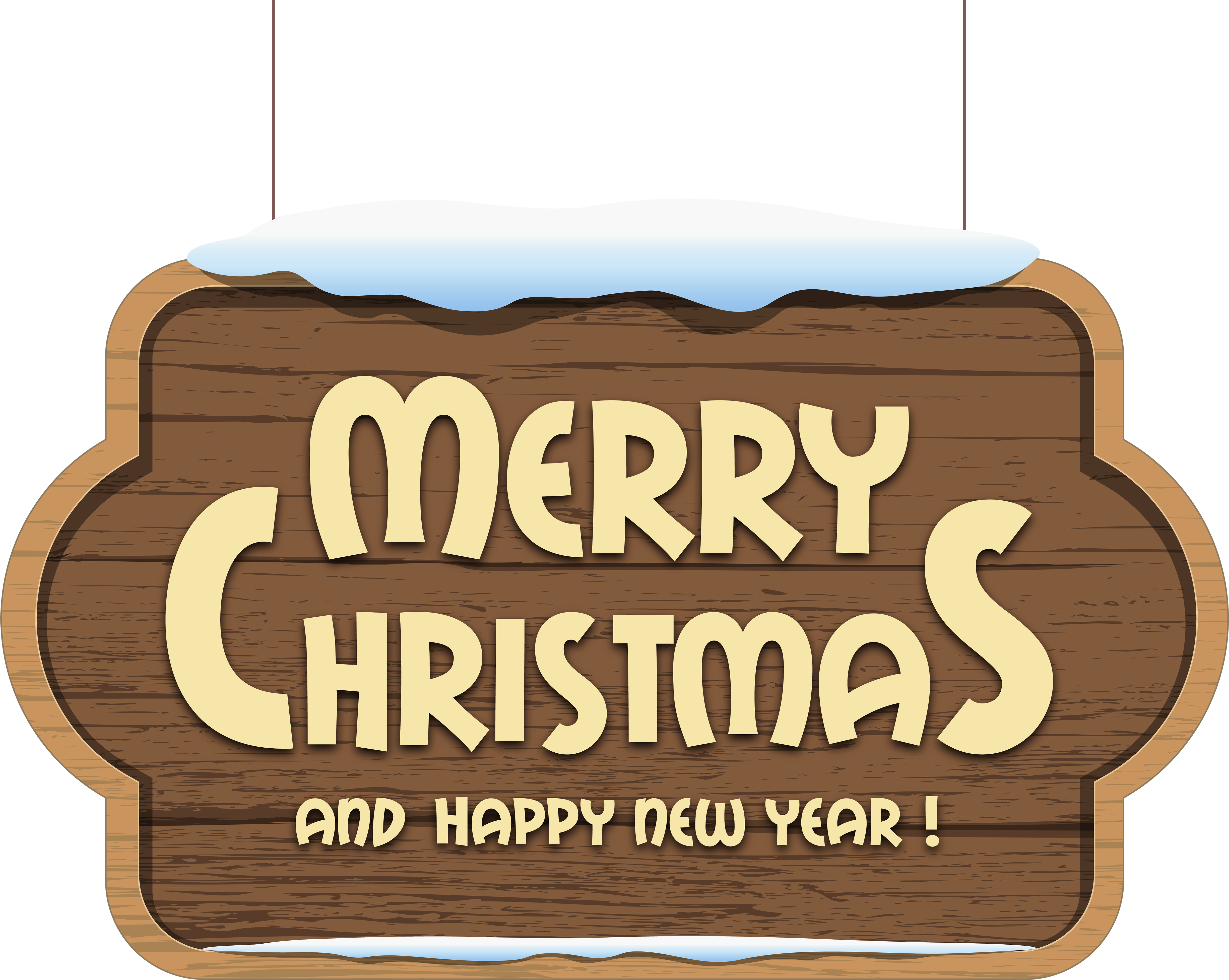 Merry Christmas Wooden Sign Png Clipart Image Gallery - Merry Christmas Santa Cushion Home Office Pillow Cover (5000x3985)