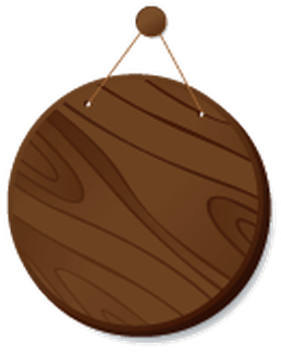 Wooden Boards On A Cord - Wood Nail Clipart Png (331x399)