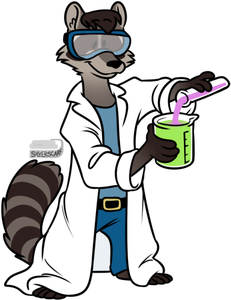 What About A Short Raccoon That Is Always Happy And - Goggles (540x635)