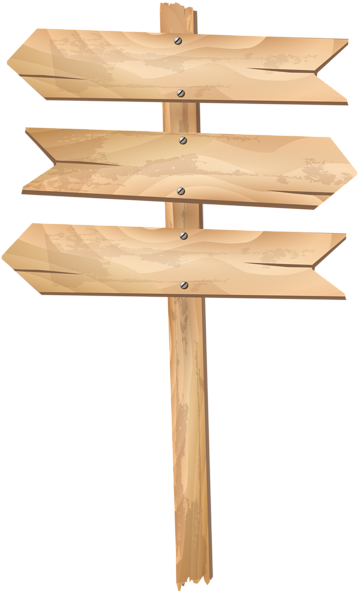 Wooden Sign Png Clip Art Image - Wooden Sign Png (369x600)