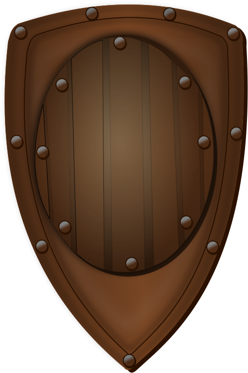 Shield Free To Use Cliparts - Hardwood (566x800)
