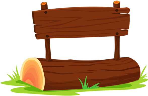 Labels, Signs, Pipes, Scrap - Frogs On A Log Clipart (600x460)