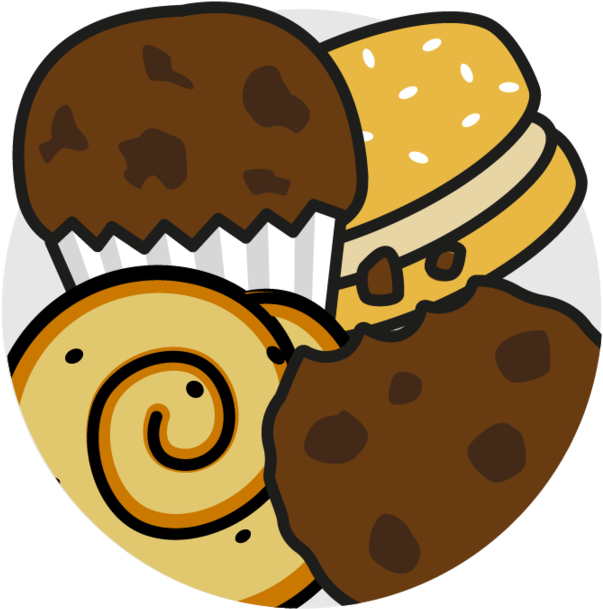 Buns, Cakes, Pastries And Biscuits - Buns, Cakes, Pastries And Biscuits (800x800)