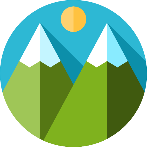 Download Computer Icons Nature Mountain In Circle Transparent 512x512 Png Clipart Download