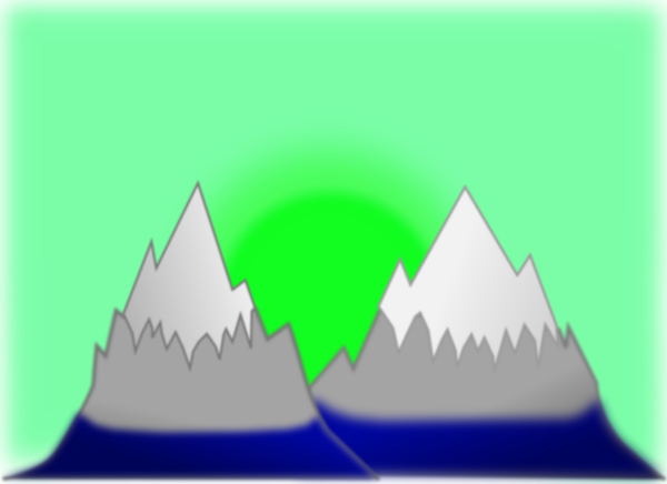 Mountain Clip Art - Mountain Clip Art (600x436)