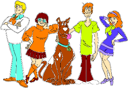 There Is 31 Scooby Snacks Free Cliparts All Used For - Hanna Barbera - Mystery Gang Model Sheet Hand Painted (436x301)