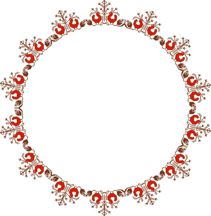 Rainbow Border Cliparts 19, Buy Clip Art - Vintage Round Frame Png (703x720)