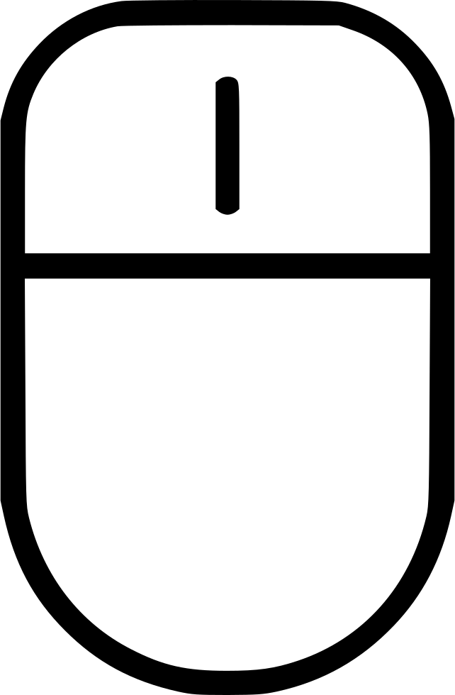Mouse Computer Hardware Pc Comments - Computer Mouse Drawing Png (642x980)
