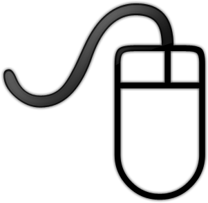 Mouse Icon - 基礎から学ぶパソコン: ―しくみ,操作からデータ解析まで― [書籍] (512x512)