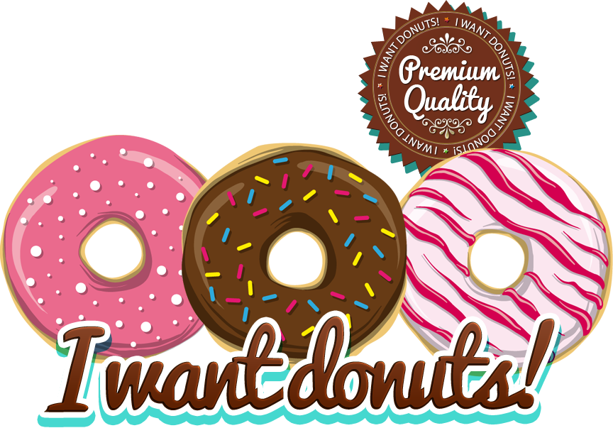 I Want Donuts - Want Donuts (864x603)