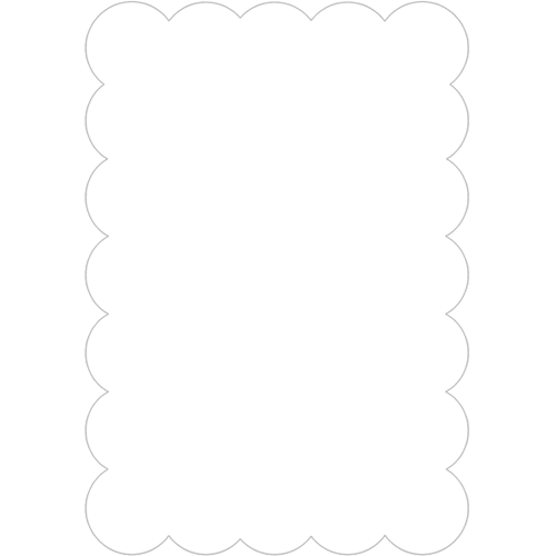 Damask Border Bridal Shower Invitations - Parallel (500x500)