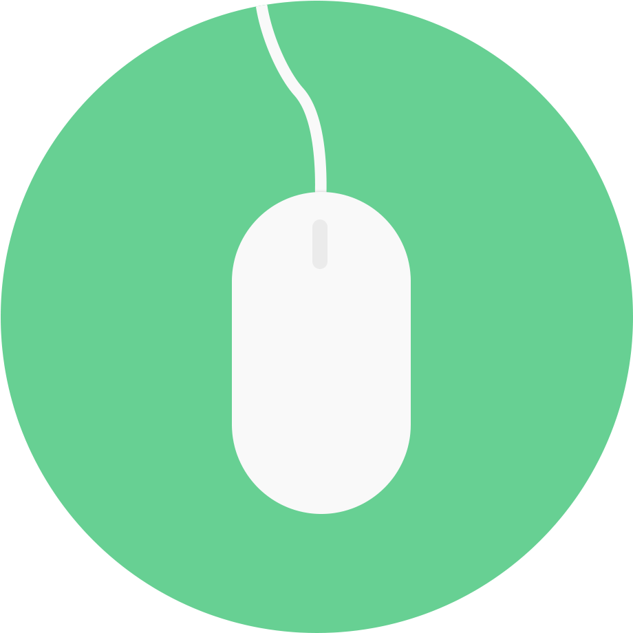 Computer Mouse Icon Png - Angel Tube Station (1000x1000)