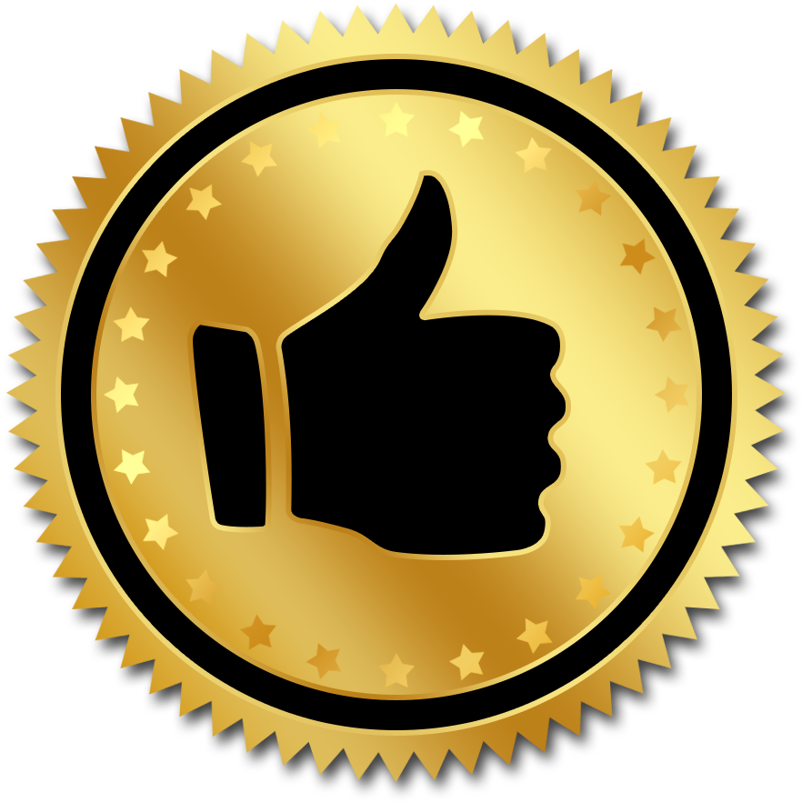 Контроль - Golden Thumbs Up Png (1280x1024)