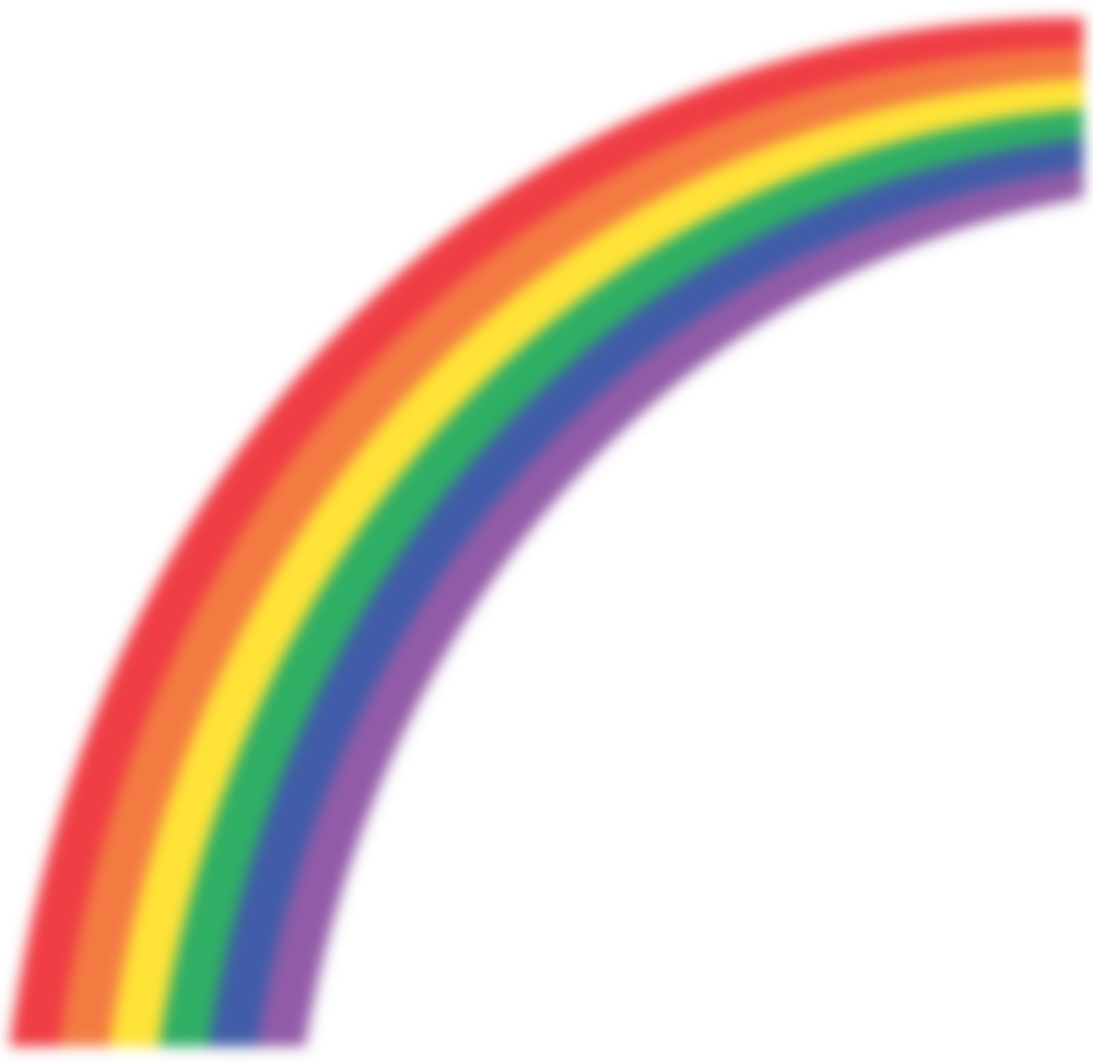 Rainbow Clipart Transparent Background - Rainbow With Transparent Background (1000x974)