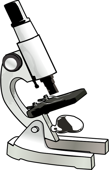 Computer Lab Clipart 24, - Microscope Clipart (461x720)